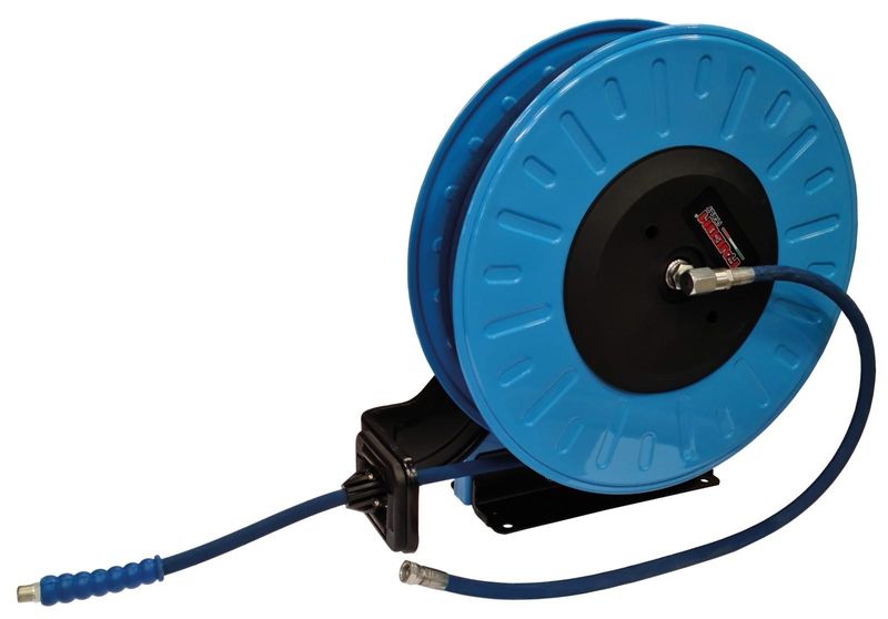Faicom slangvinda 400 bar 3/8" 30 m öppen HT med slang