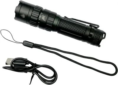 Gelins-KGK ficklampa med powerbank uppladdningsbar 2000 LM