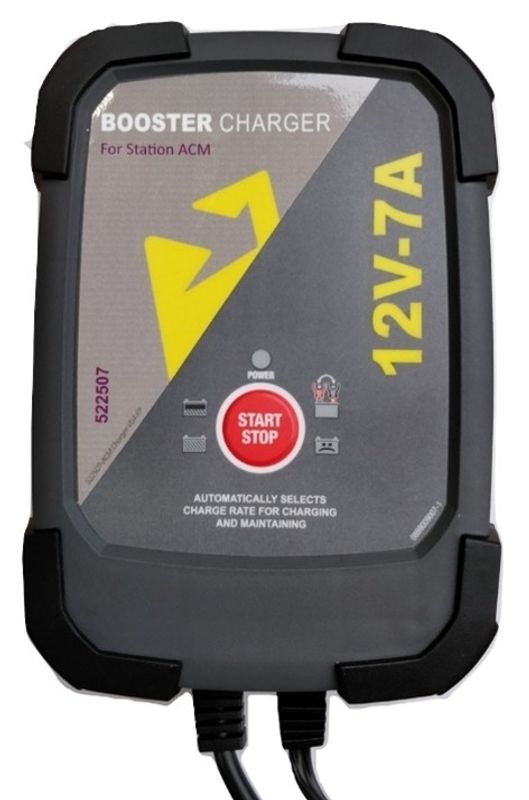 Schumacher batteriladdare 7,0 AH passar Attack 7780