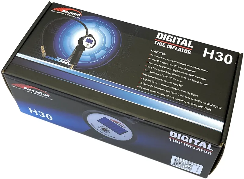 Jpi Automotive luftpåfyllare digital H30 1,8 meter slang accufill
