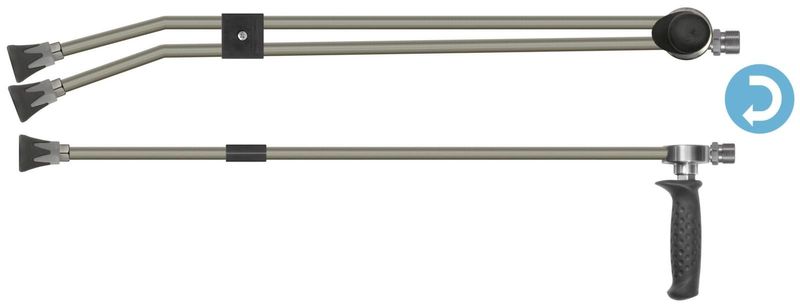 RM De Wit dubbelt spolrör sidoventil RF M22 650 mm ST-54.2