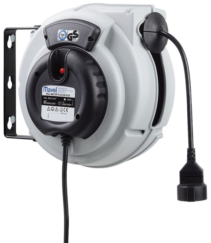 Mavel elkabelvinda 15 m 2000W 3x1,5