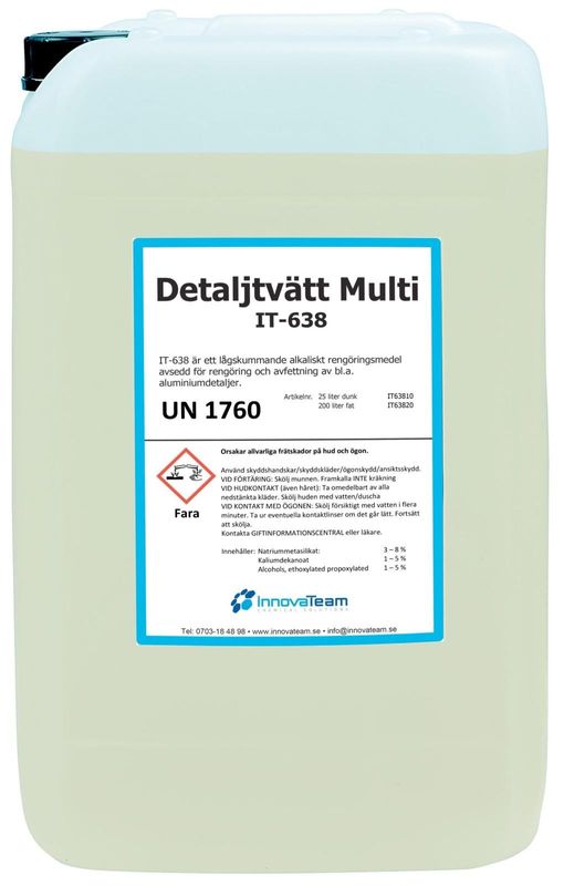 Innovateam detaljtvätt multi 25 l