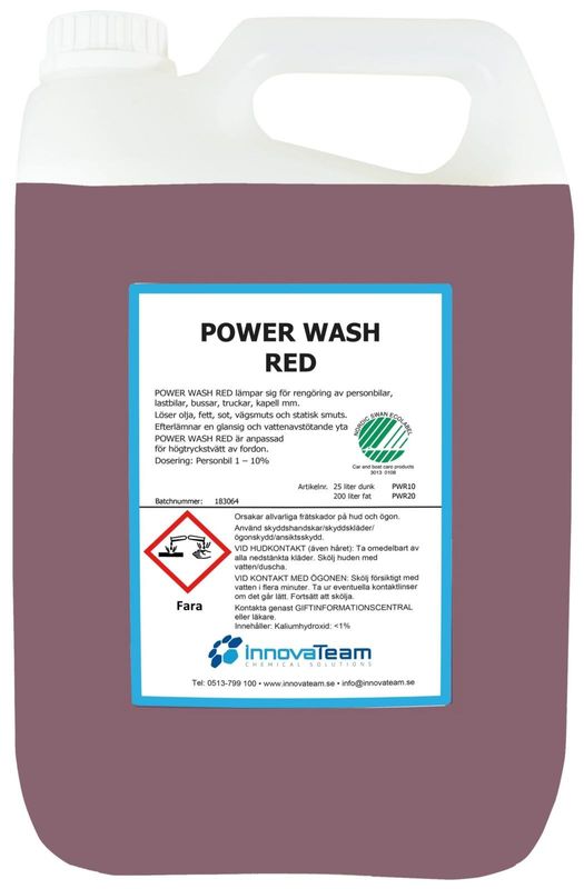 Innovateam power wash red 5 l fordonstvätt