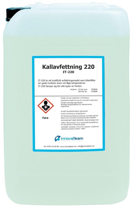 Innovateam kallavfettning 220 25 l