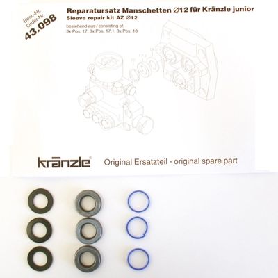 Kränzle manschettsats junior
