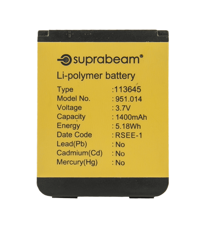 Suprabeam batteri 113645 1400 mah passar V3AIR