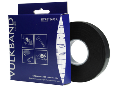 ETAB Vulktejp 2050A 19MMX10M Svart