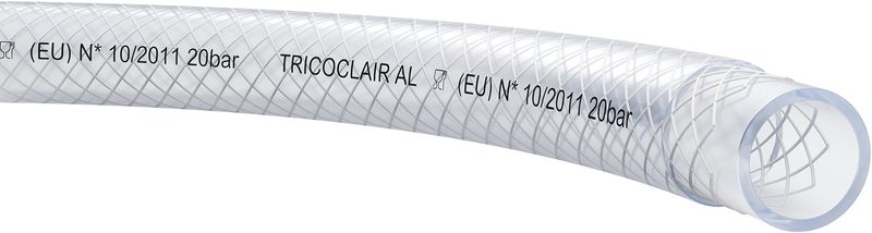 Gelins-KGK armerad pvc-slang 1/2" 12,5 mm 50M/RULLE, 13 bar