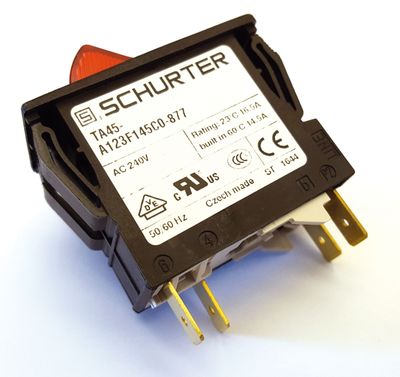 Kränzle brytare för tst 14AMP, röd