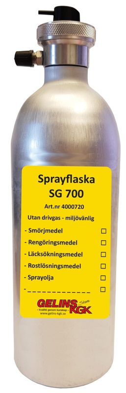 Gelins-KGK sprayflaska SG700 för 0,5 l