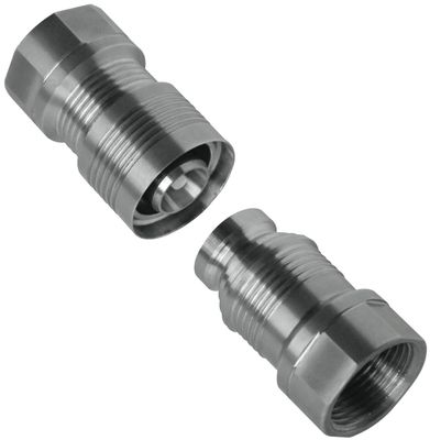 Piusi snabbkoppling diesel 1" inv hane + hona m.ventil