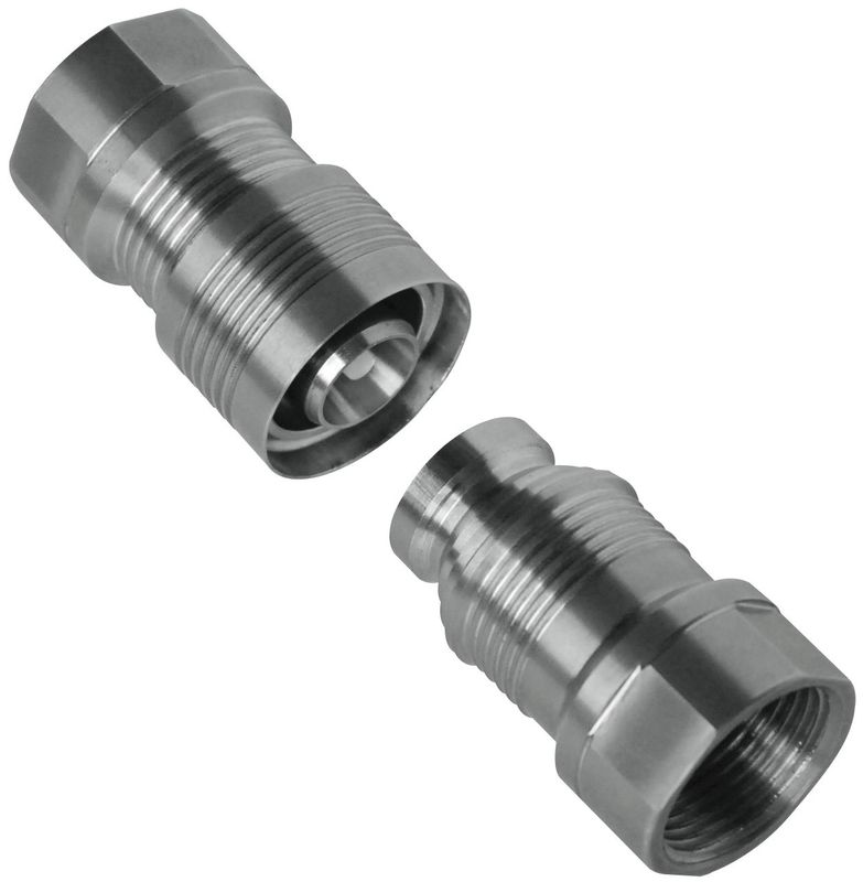 Piusi snabbkoppling diesel 1" inv hane + hona m.ventil