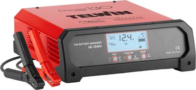 Telwin batteriladda doctor charge 130 12/16/24V helautomat