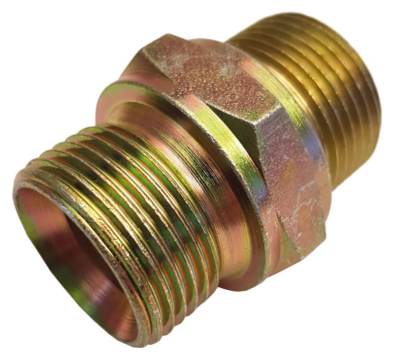 Gelins-KGK sexkantnippel stål 3/4" utv