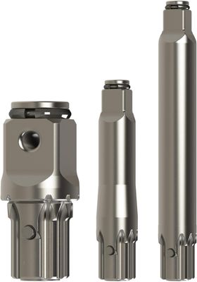 Gelins-KGK drivtapp sats dxs 1/2 3/4 1/2 lång, 1/2" lång, 3/4