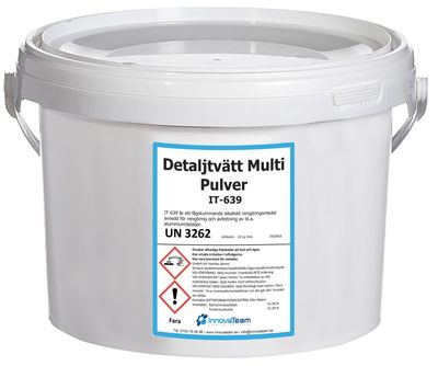Innovateam detaljtvätt multi pulver 10 kg