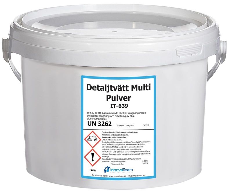 Innovateam detaljtvätt multi pulver 10 kg