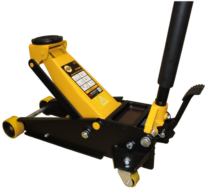 Omega domkraft 3 ton 3 ton 120-460 mm fotpedal