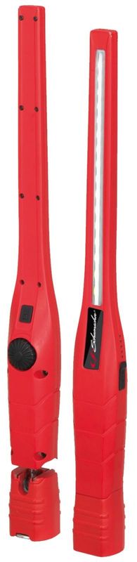 Schumacher handlampa LED 600 lumen slim röd