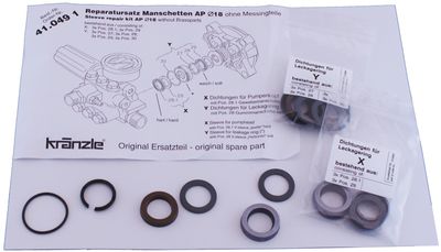 Kränzle manschettsats AP18 mm kolv