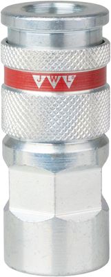 Gelins-KGK snabbkoppling 1/4" inv G euro JWL 430, 25 bar heavy duty