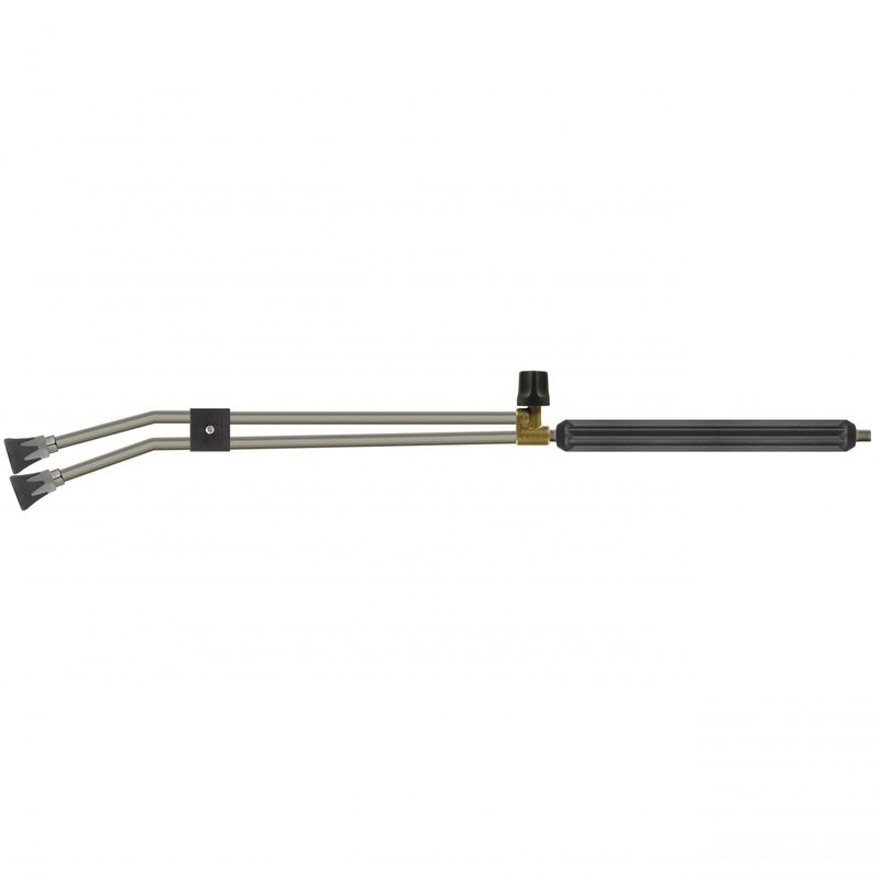 RM De Wit dubbelt spolrör toppventil 1/4" utv 950 mm med handtag