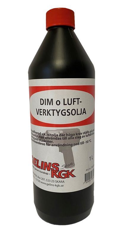 Gelins-KGK dim & luftverktygsolja 1 l