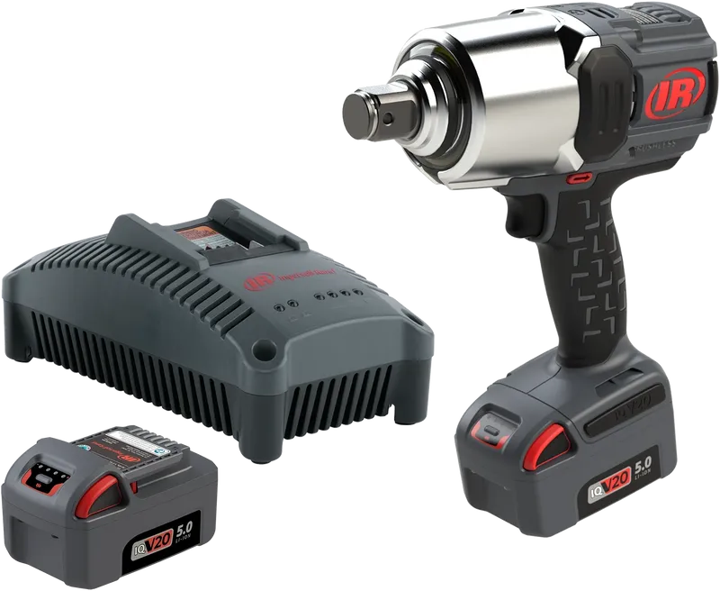 Ingersoll Rand batterimutterdragare W8191-K2 1" 2 st batterier laddare