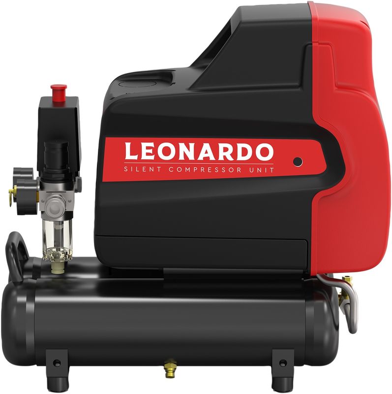 FIAC kompressor leonardo XSS138 1 hk 6 l 10 bar oljefri