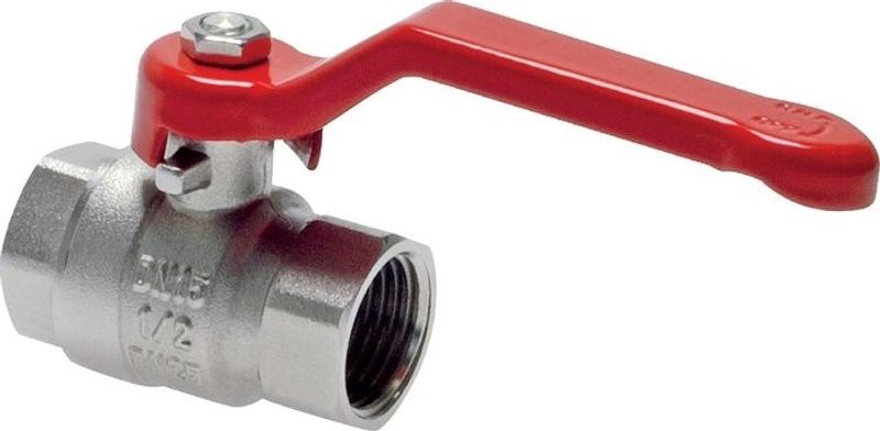 Gelins-KGK kulventil 1/4" inv 25 bar mässi tryckluft, vatten, olja
