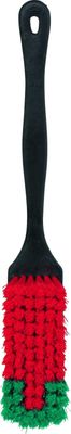 Vikan bilborste vts polyester röd/grön 57x410 mm