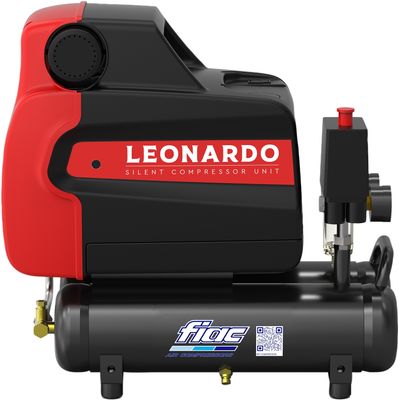 FIAC kompressor leonardo XSS138 1 hk 6 l 10 bar oljefri