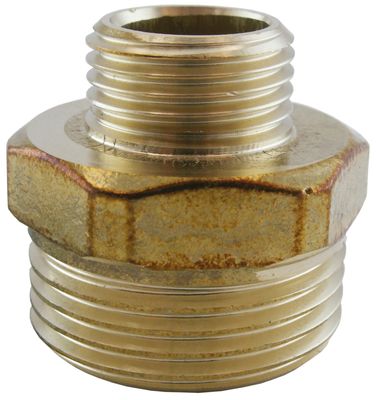 Isiflo sexkantnippel 1"x1/2" utv G