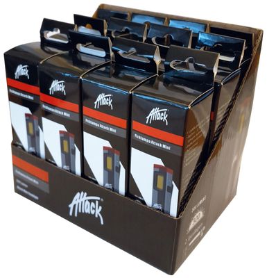 Gelins-KGK ficklampa Attack mini uppladdningsbar 12ST/DISPLAY