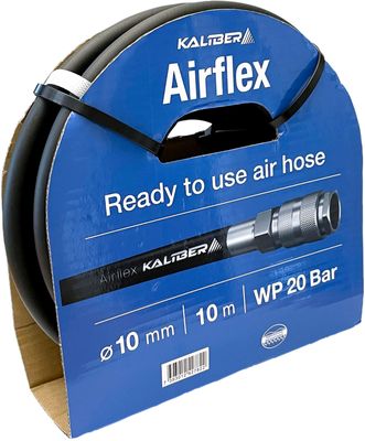 Gelins-KGK slang airflex 10 m 3/8" 20 bar komplett med kopplingar