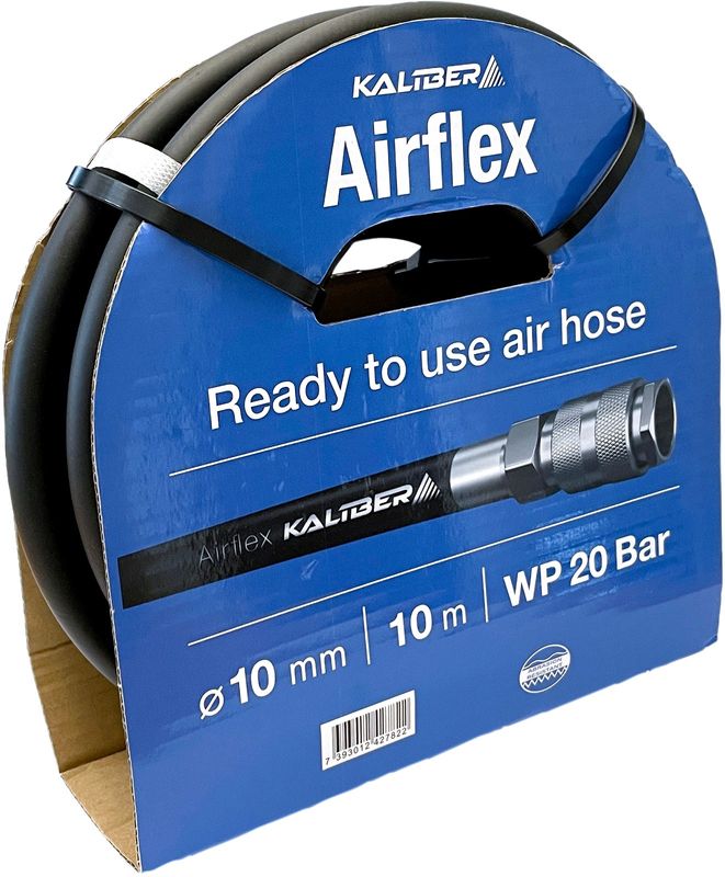 Gelins-KGK slang airflex 10 m 3/8" 20 bar komplett med kopplingar