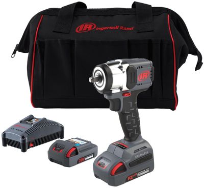 Ingersoll Rand batterimutterdragare W3131-K22 3/8" 2 st batterier laddare