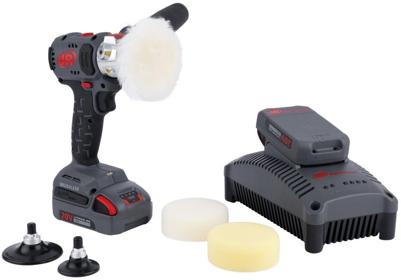 Ingersoll Rand poler/slipmaskin G4621-K22 2 st batterier laddare