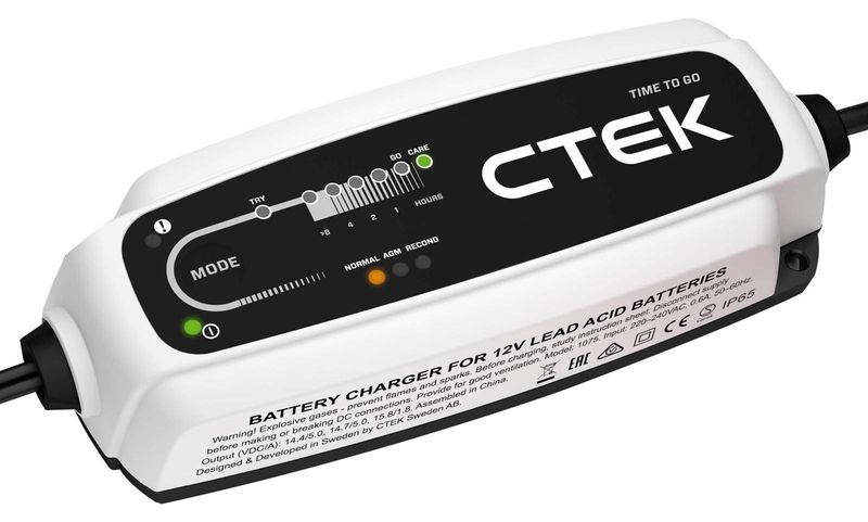 CTEK batteriladdare CTEK time TO GO 12V