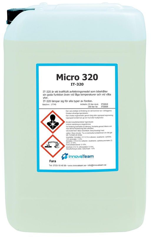 Innovateam microavfettning 320 25 l