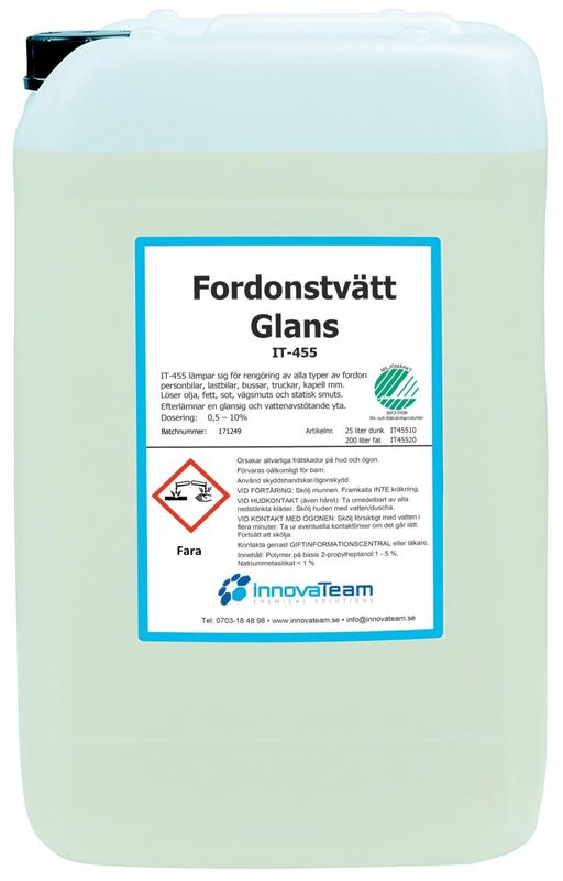 Innovateam fordonstvätt glans 25 l