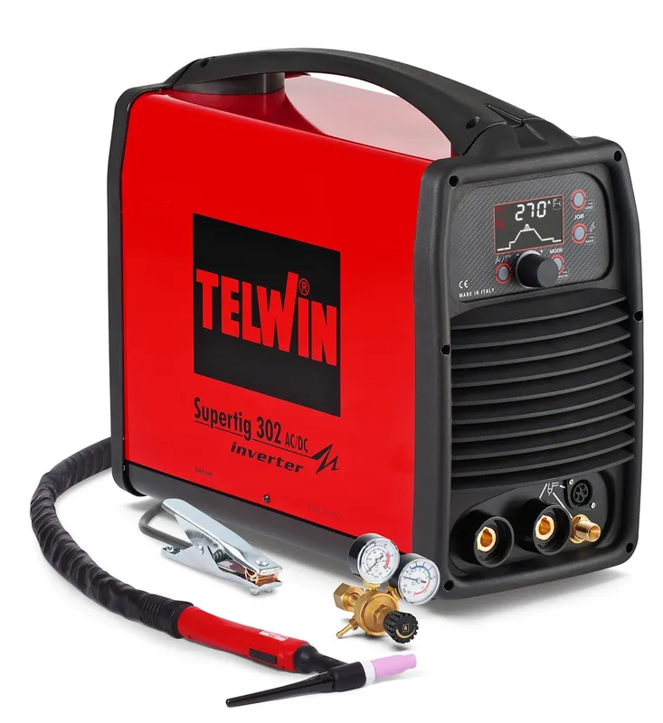 Telwin supertig 302 ac/dc 400V + acc