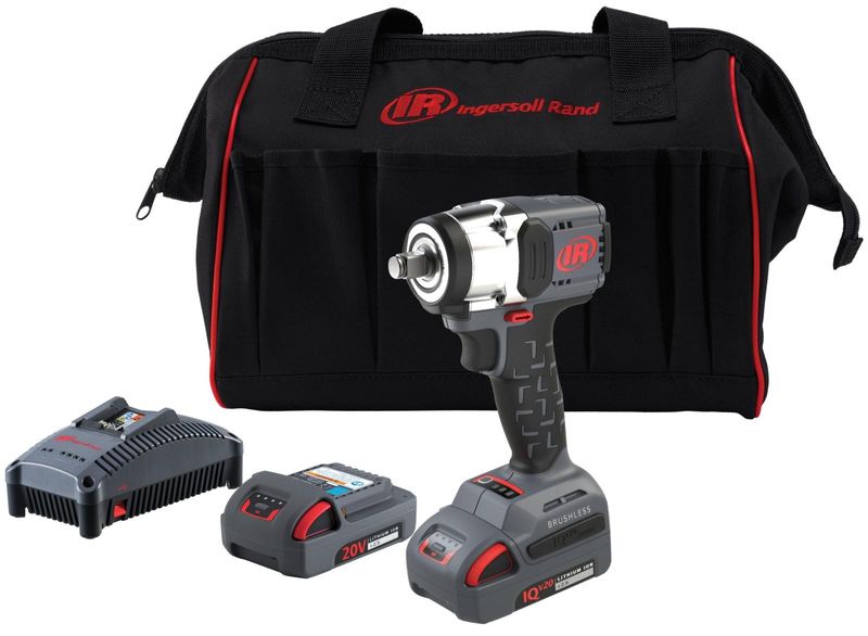 Ingersoll Rand batterimutterdragare W3151-K22 1/2" 2 st batterier laddare