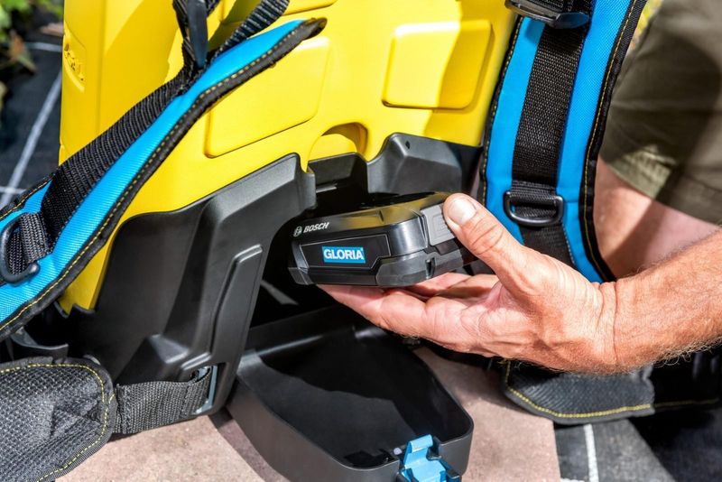 Gloria ryggspruta pro 1200 li-on 12 L med batteri & laddare