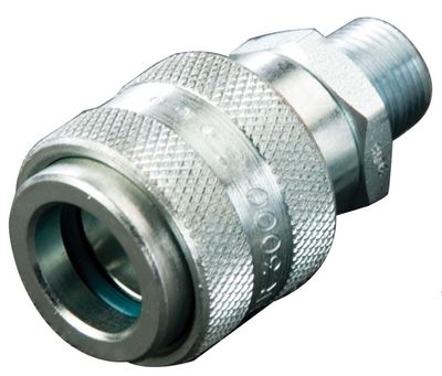 BVA högflödeskoppling hona 3/8" med dammskydd