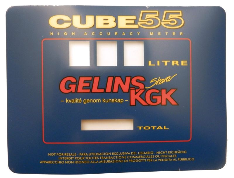 Piusi dekal mätare cube 55 gelins