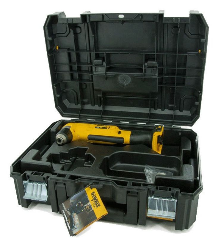 DeWalt DCD740NT Vinkelborrmaskin 18V XR T-STAK (utan batterier)