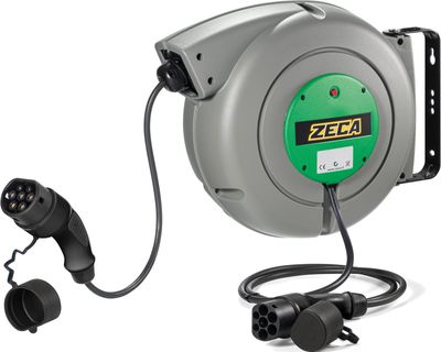 Zeca elkabelvinda elbil TYP2 11kW 6 m