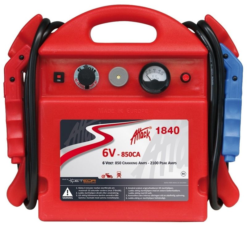 Schumacher booster Attack 1840 6 volt